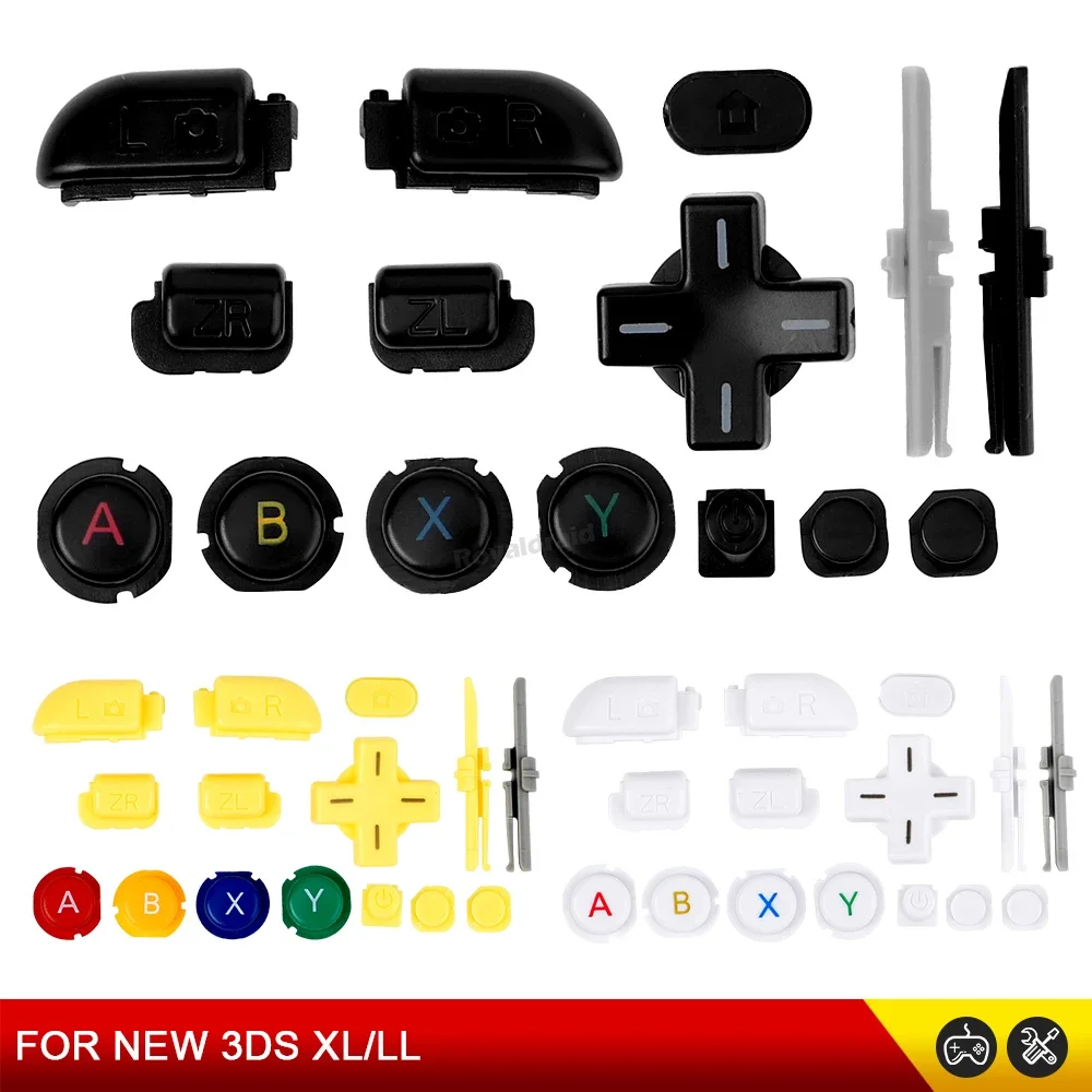Gaming Console Buttons - NEW 3DS XL LL修理部品 ABXYボタン LR
