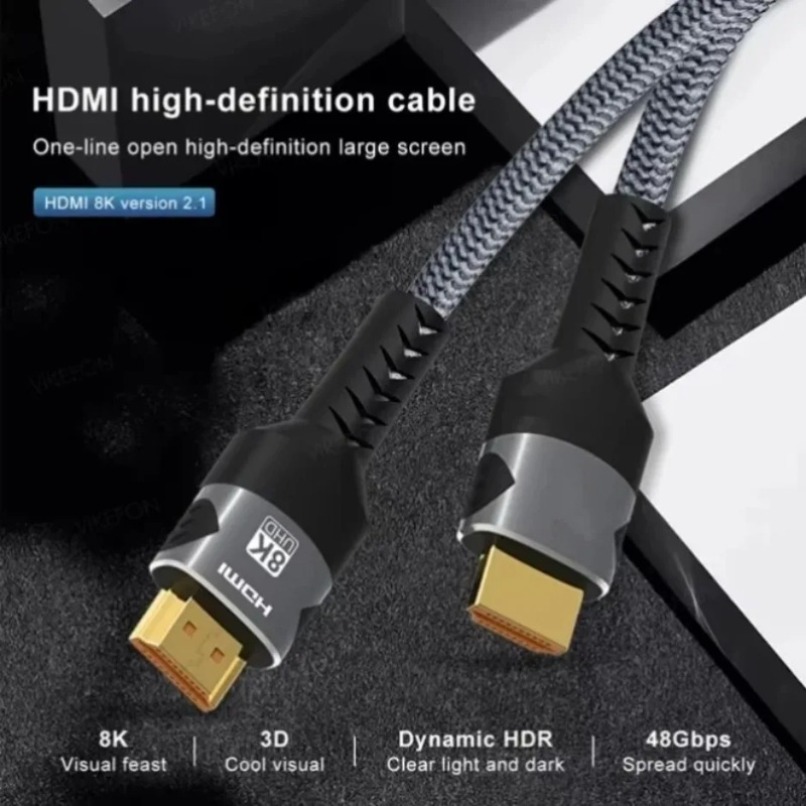 Gaming Console Definition - 編組8K HDMI 2.1ケーブル 高速48Gbps UHD HDMIコード