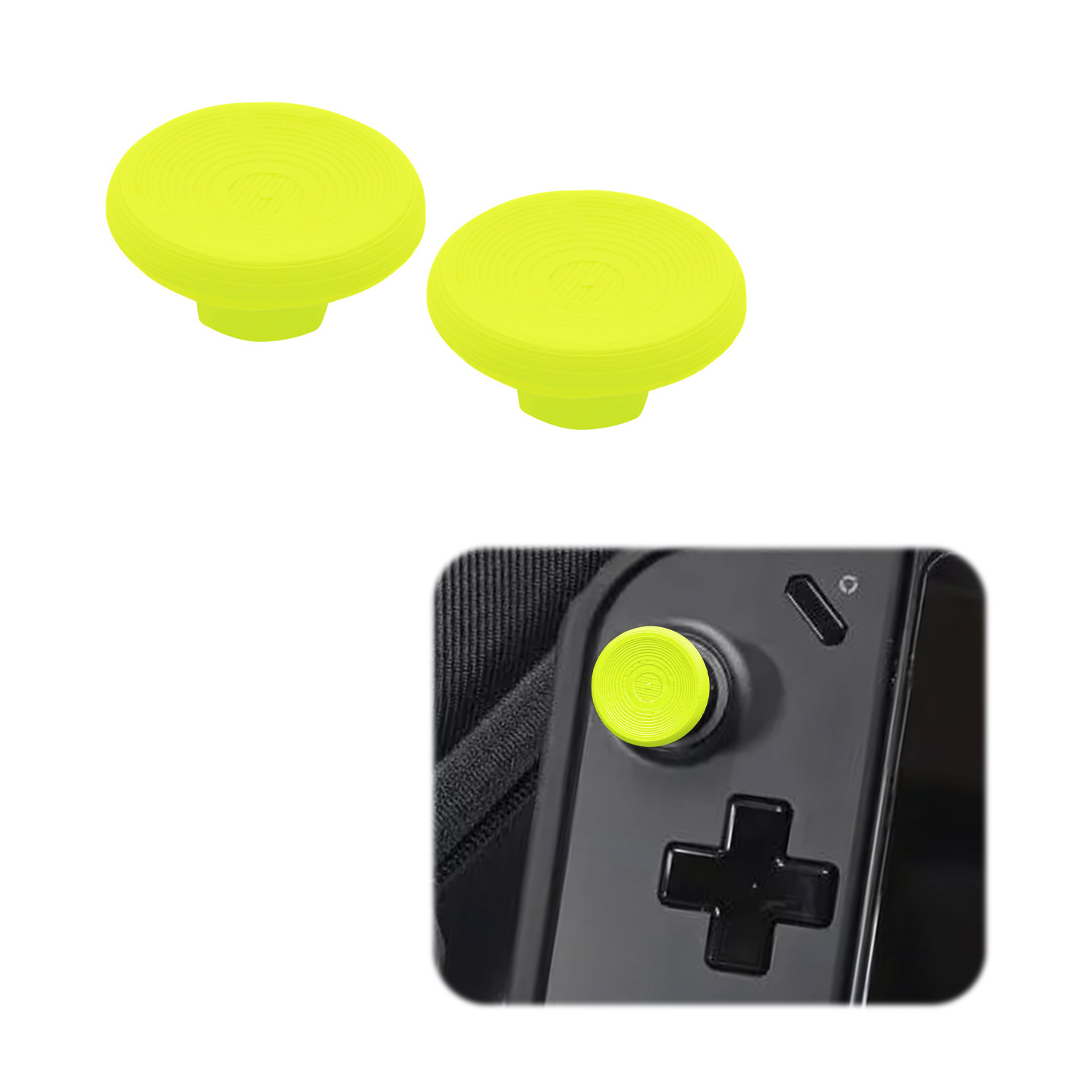 Gaming Console Legion - Legion Go ゲーム機用シリコンジョイスティックキャップ サムスティックカバー
