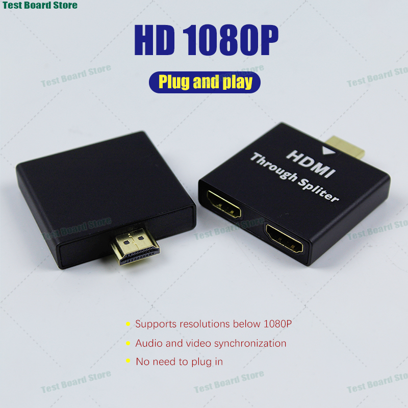 Laptop Gaming Console - 1 ピース HDIM デュアルメス HDMI アダプタ