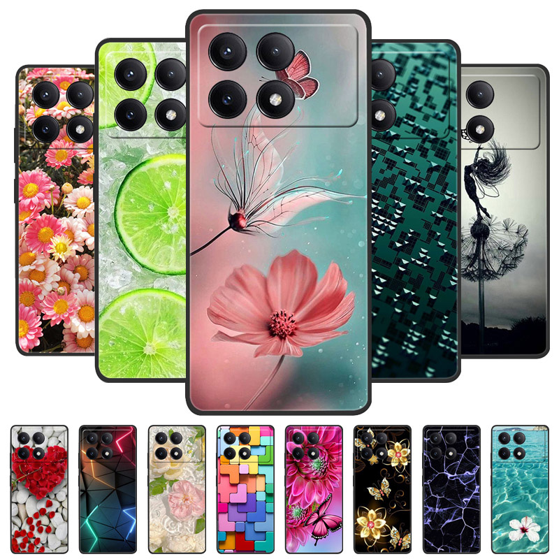 Gaming Console X6 - ポコ X6 プロ 5 グラムケース黒シリコンバンパーフォースライオンズソフト TPU