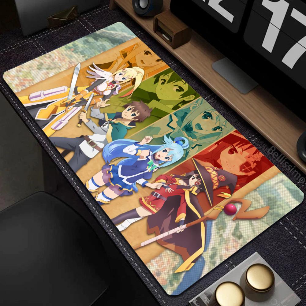 Gaming Console Definition - このすばアニメ大型ゲームマウスパッド、高解像度印刷、キーボードカーペット、コンソール