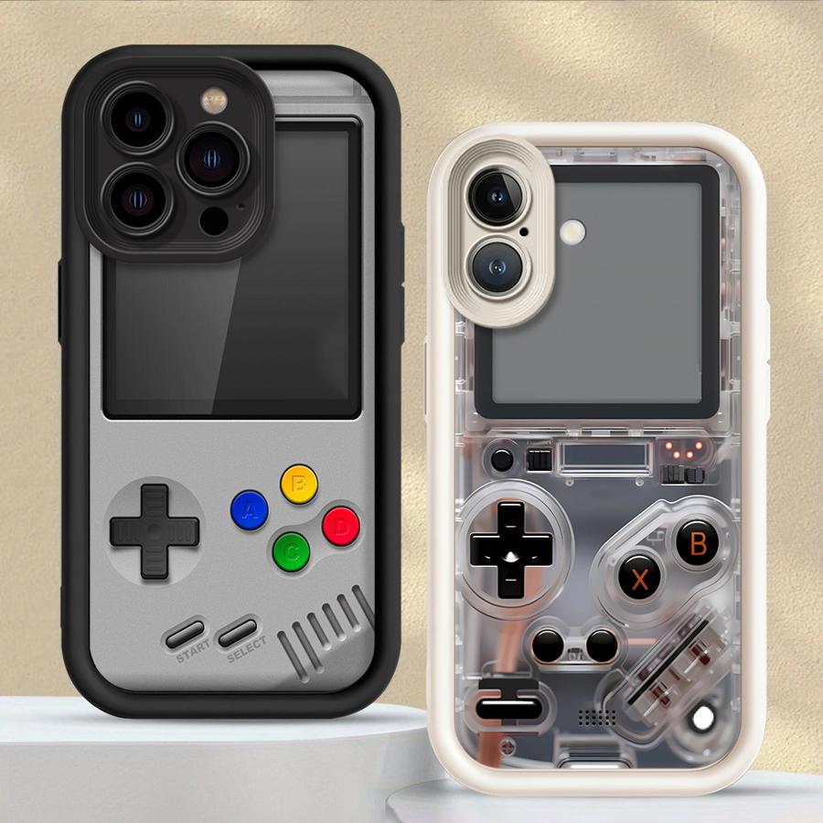 Gaming Console In Phone - iPhone 17 Pro Max、14、13、16、11、Air、15 Plus、12 Pro、17e、ゲーム機対応のスマホケース/カバー