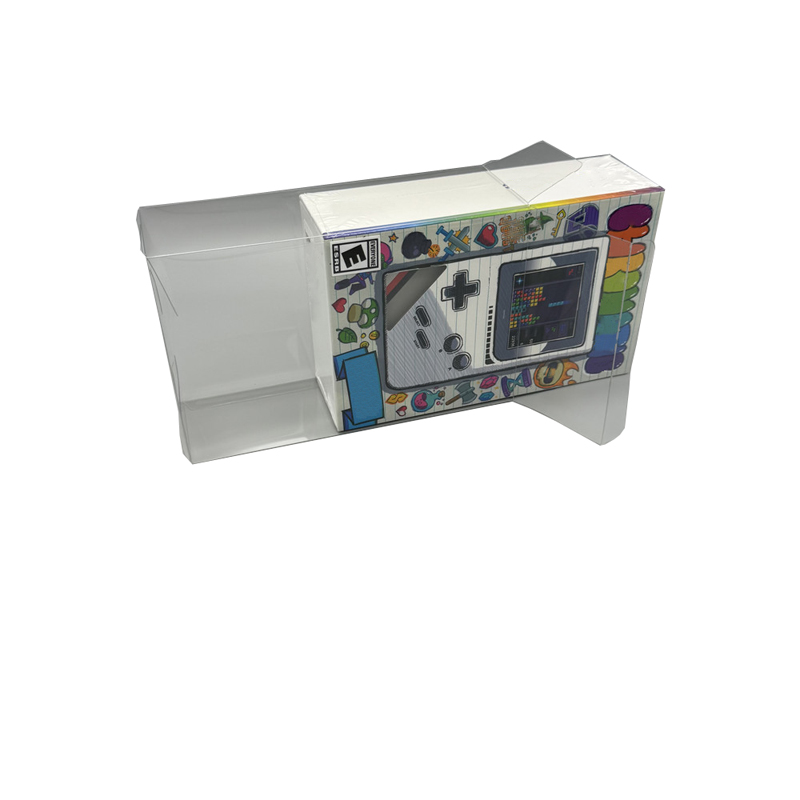 Gaming Console Display Case - クリア保護ボックス GBC 用 ModRetro クロマチックレトロゲームコンソールコレクションディスプレイ収納ケース