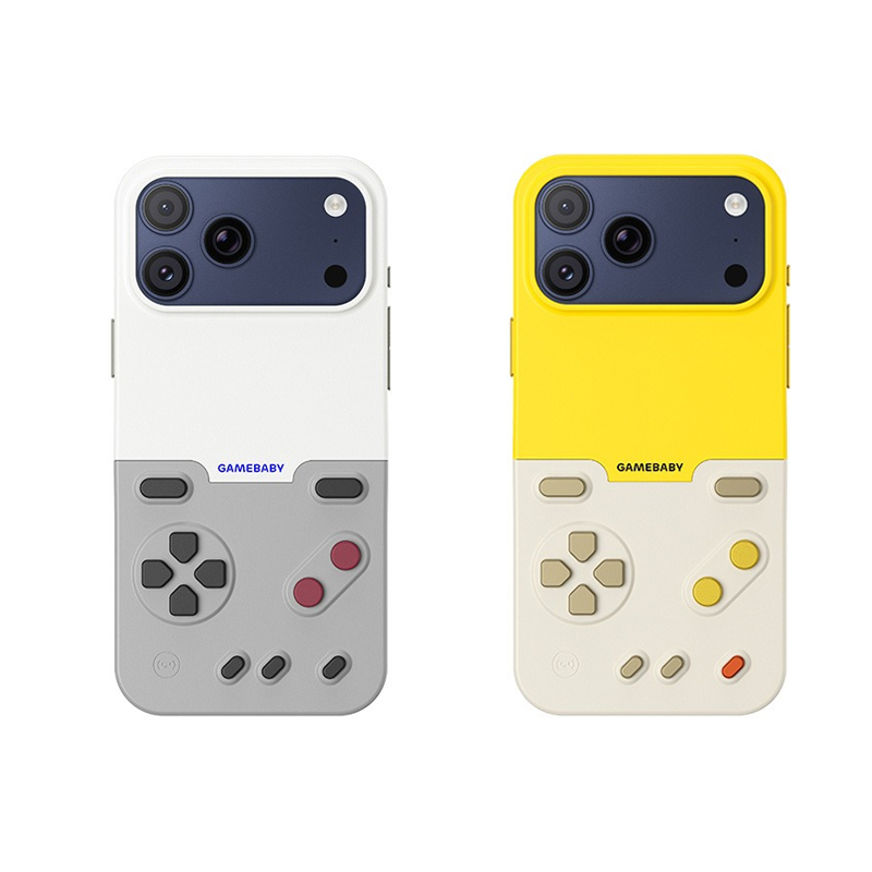 Gaming Console In Phone - BitmoLab GAMEBABY クリエイティブレトロゲームフォンケース クラシックゲーム機風保護カバー ヴィンテージゲームテーマシェル
