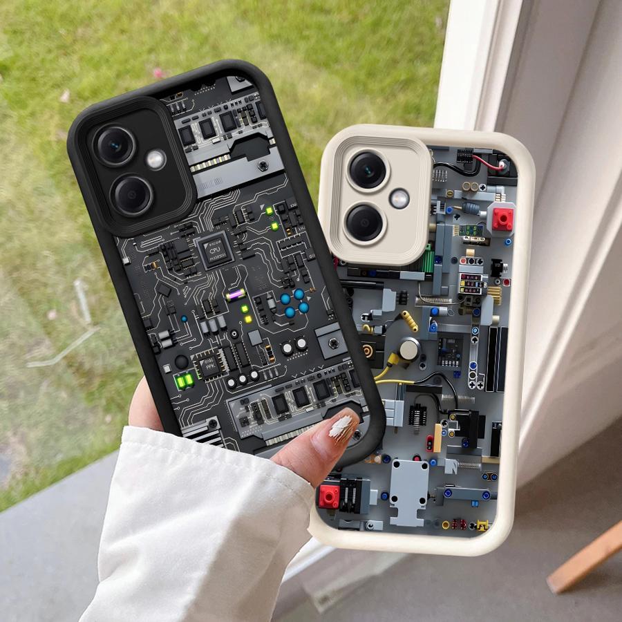 Gaming Console In Phone - ゲーミングコンソール柄スマホケース Xiaomi Redmi Note 14 Pro