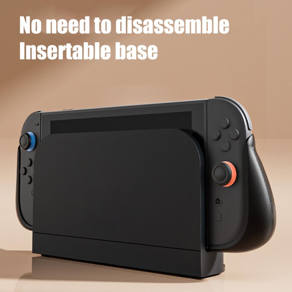 Gaming Console Display Case - Nintendo Switch 2用ゲーム機ケース 保護グリップケース 滑り止めハードカバー ゲーム機サポートスタンド