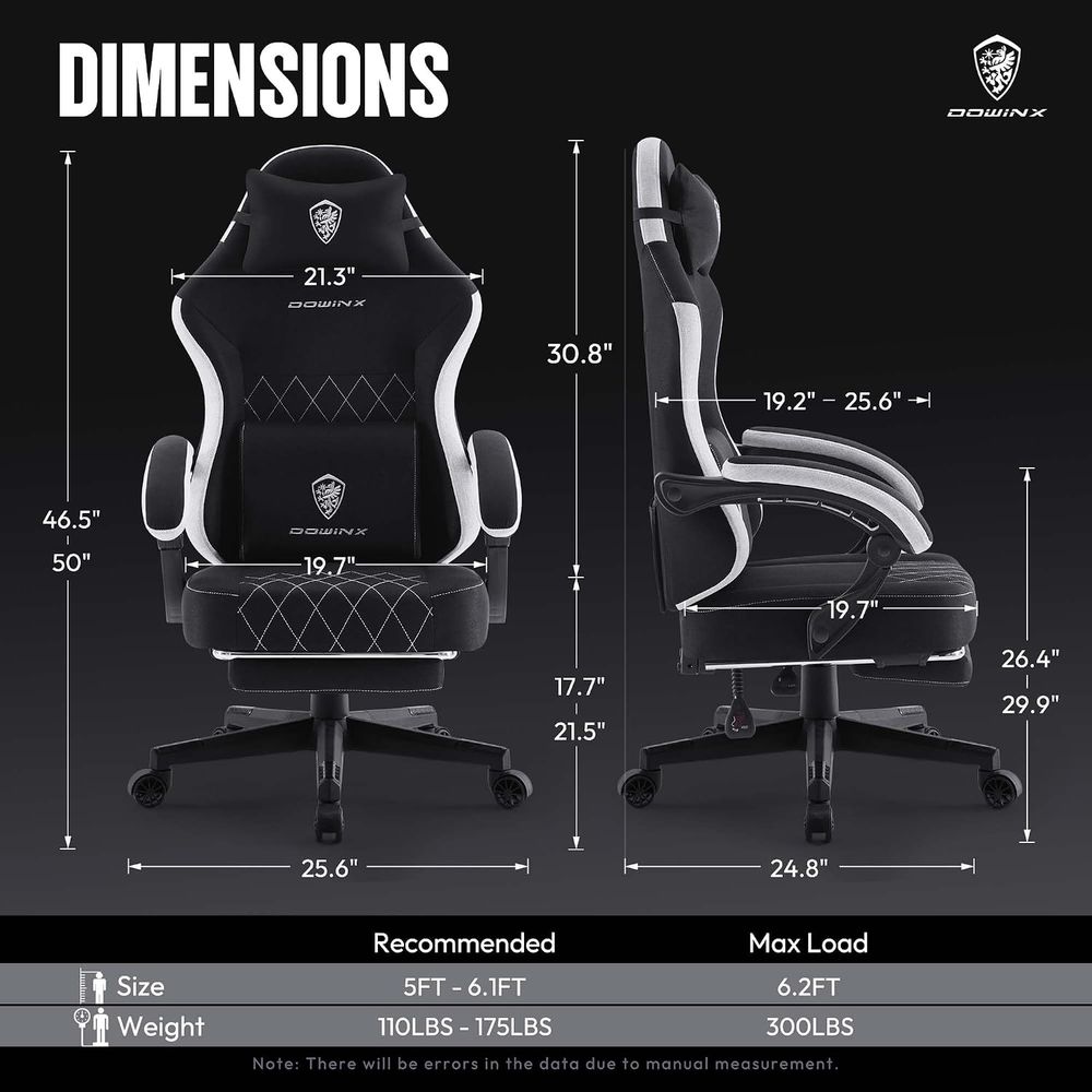 abric ゲーミングチェア、フットレストとケットスプリング - Gaming Chair Cushion のレビューと価格