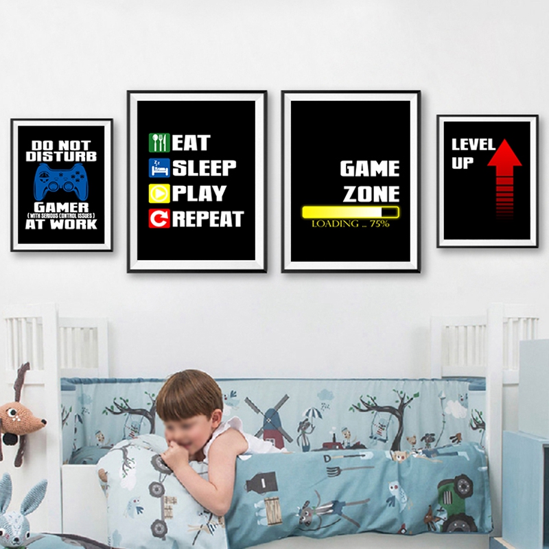 ゲーミング引用アート絵画 Xbox PS4 コンソールゲーム - Gaming Console Quotes のレビューと価格