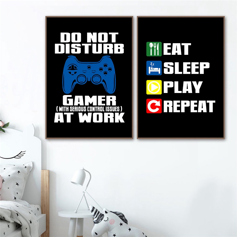 ゲーミング引用アート絵画 Xbox PS4 コンソールゲーム - Gaming Console Quotes のレビューと価格