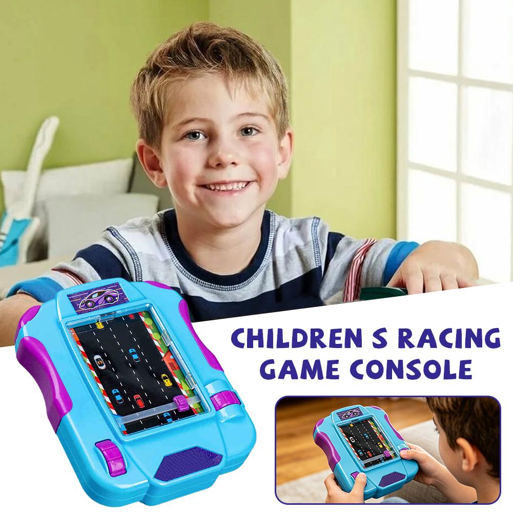 ポータブルハンドヘルドキッズレーシングゲームコンソール安全ス - Gaming Console Car のレビューと価格