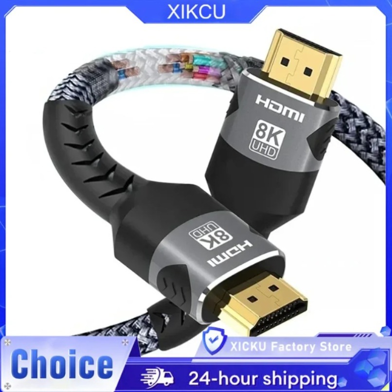 編組8K HDMI 2.1ケーブル 高速48Gbps UHD - Gaming Console Definition のレビューと価格
