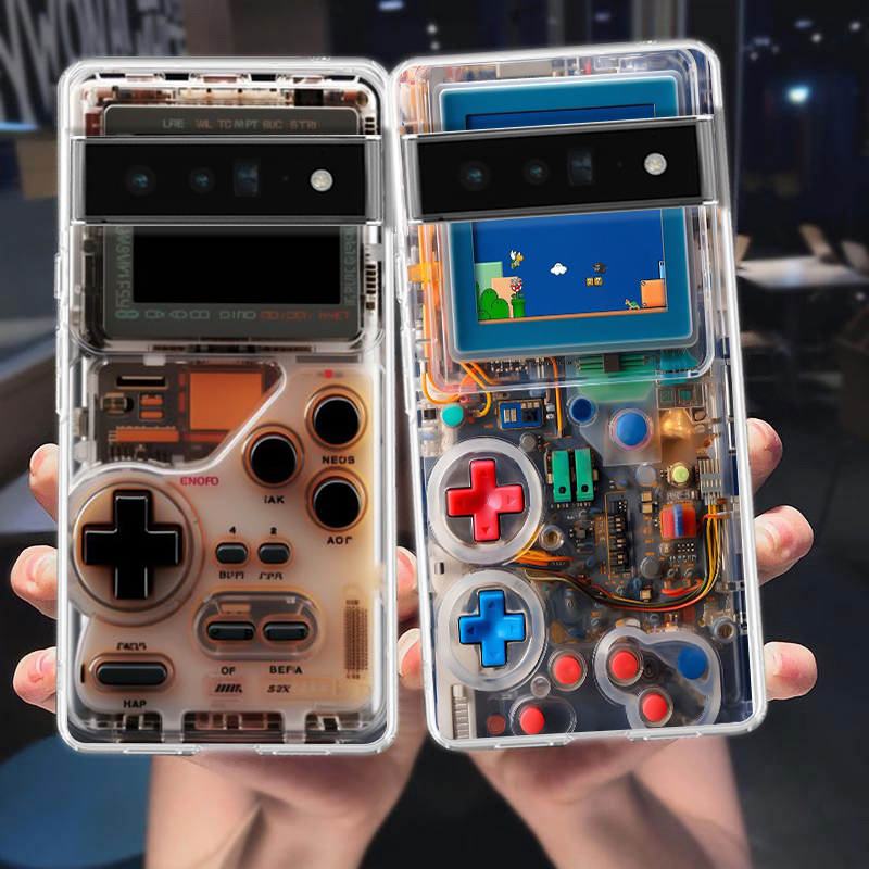 電話ケースカバー Google Pixel 9,8,7,6, - Gaming Console In Phone のレビューと価格