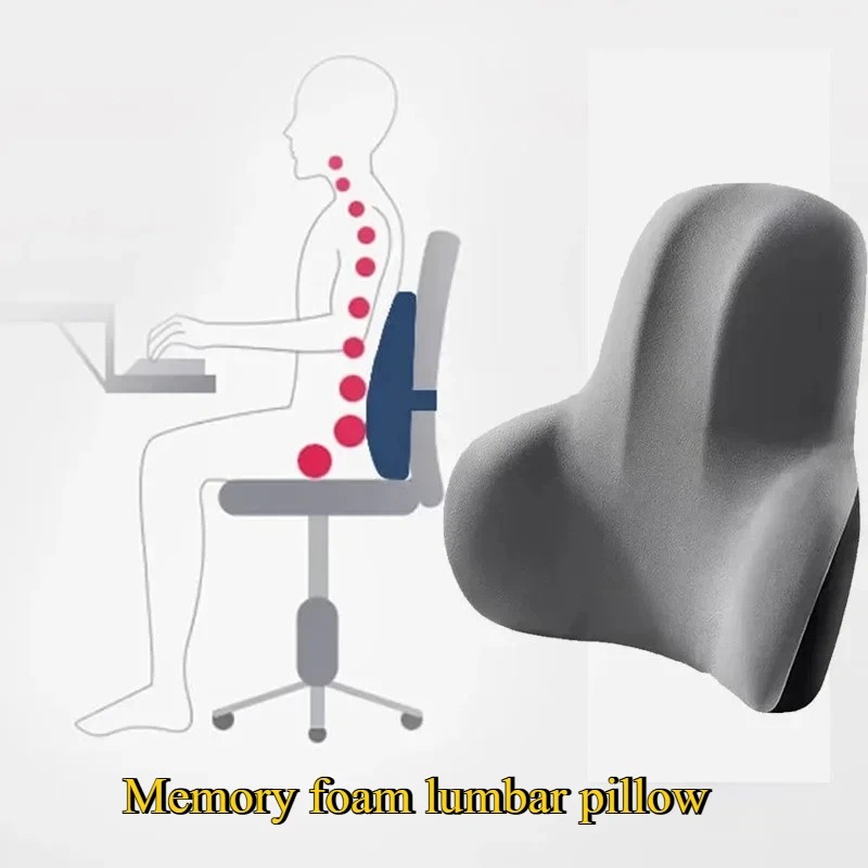 2025年改良版整形外科用メモリーフォーム腰椎クッション、車 - Gaming Chair Cushion のレビューと価格