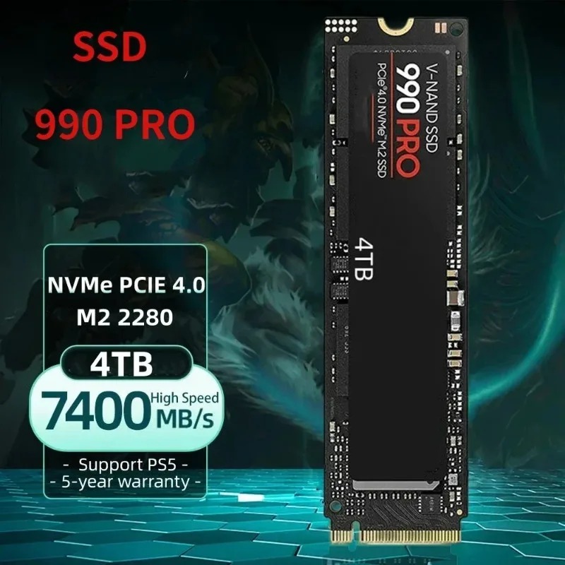 本物の 990 PRO M.2 2280 NVMe SSD  - Laptop Gaming Console のレビューと価格