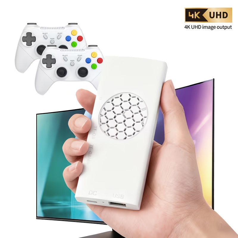 G99 プラグアンドプレイTVゲーム機、4K高画質出力、デュ - Gaming Console Definition のレビューと価格