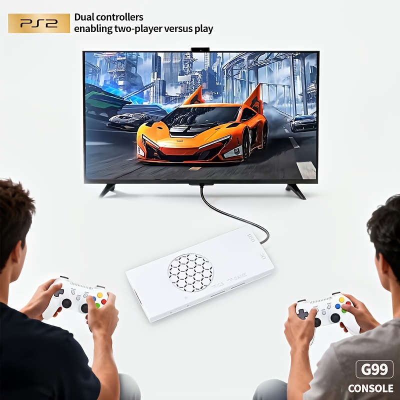 G99 プラグアンドプレイTVゲーム機、4K高画質出力、デュ - Gaming Console Definition のレビューと価格