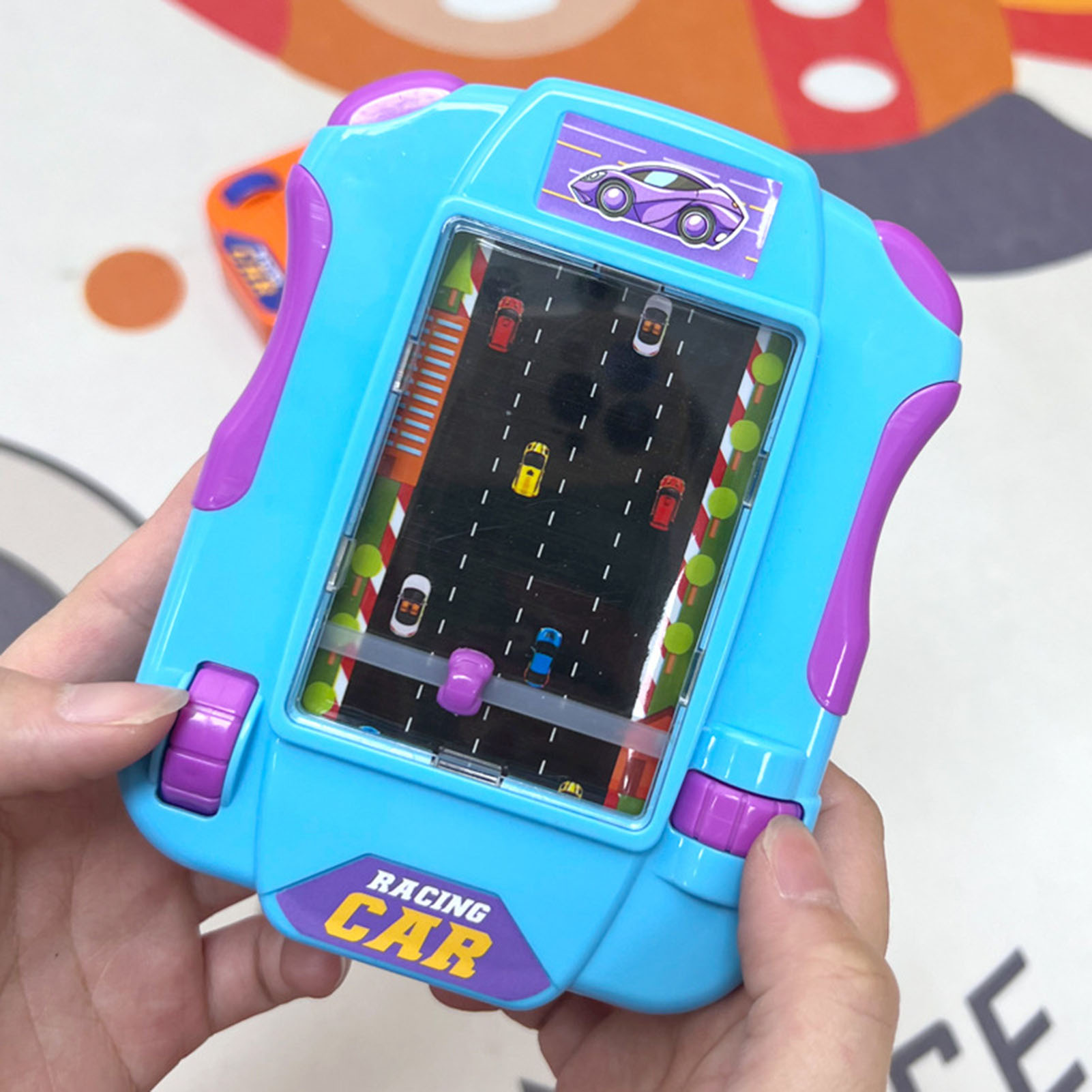 ハンドヘルドレトロレースゲームコンソール面白いレーシングカー - Gaming Console Car のレビューと価格
