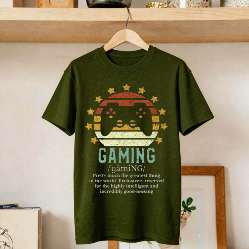 面白いゲーム定義Tシャツ ヴィンテージコンソールビデオゲーム - Gaming Console Definition のレビューと価格