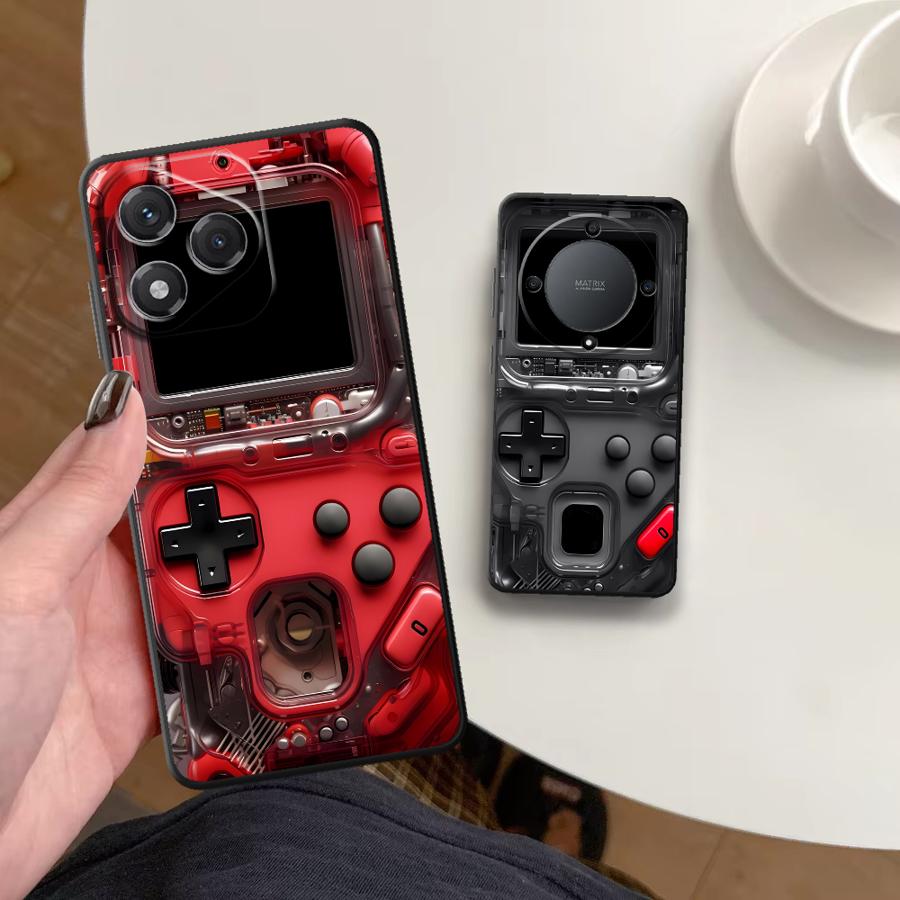 レトロなゲーム機風ケース Honor X7 70 X5b X - Gaming Console X6 のレビューと価格