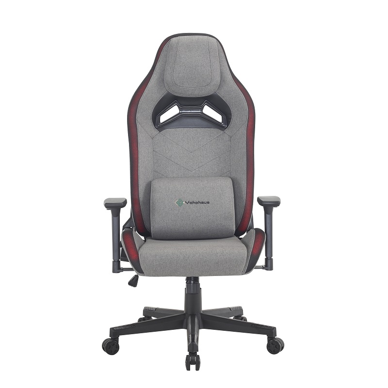 高品質グレー生地のゲーミングチェア、ランバーサポートクッショ - Gaming Chair Cushion のレビューと価格