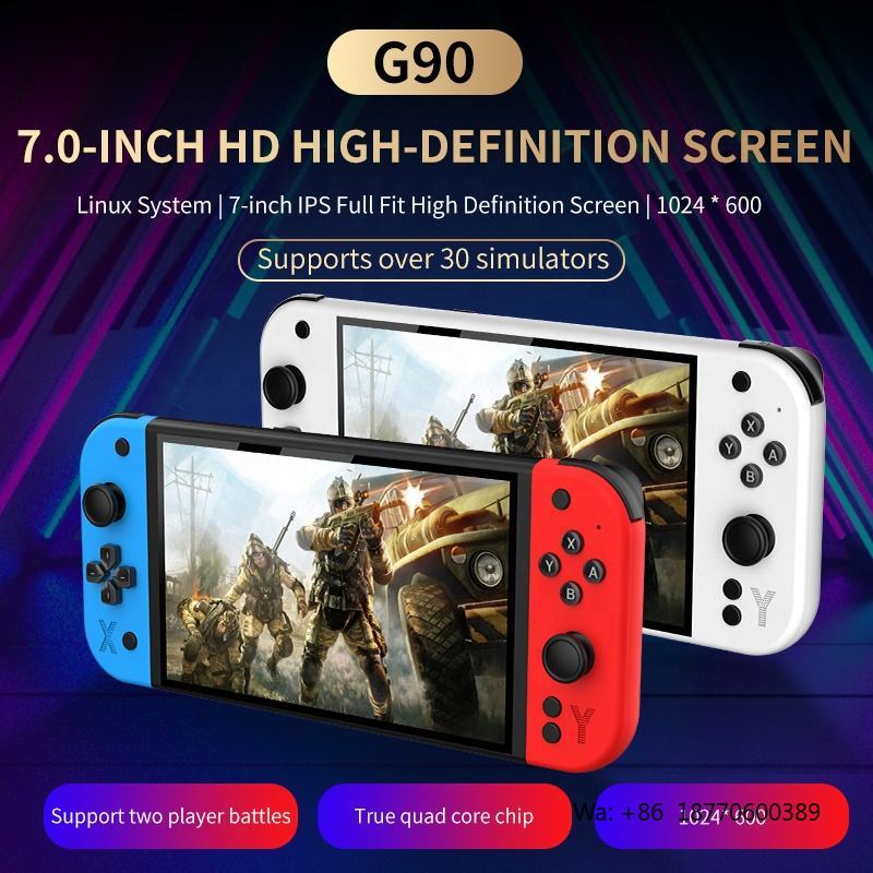G90携帯ゲーム機 7インチ画面 4GB ROM 高画質レト - Gaming Console Definition のレビューと価格