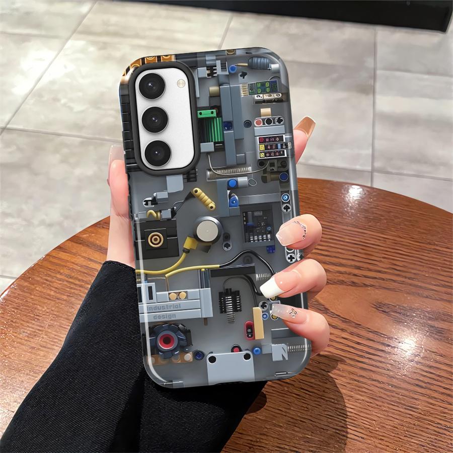 パープルゲーミングコンソールソフトカバーケース、Samsun - Gaming Console In Phone のレビューと価格