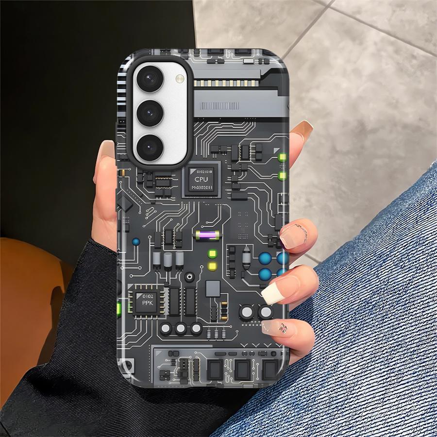 パープルゲーミングコンソールソフトカバーケース、Samsun - Gaming Console In Phone のレビューと価格