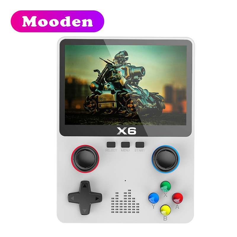 L X6 ポータブルハンドヘルドゲームプレーヤー 3.5イン - Gaming Console X6 のレビューと価格