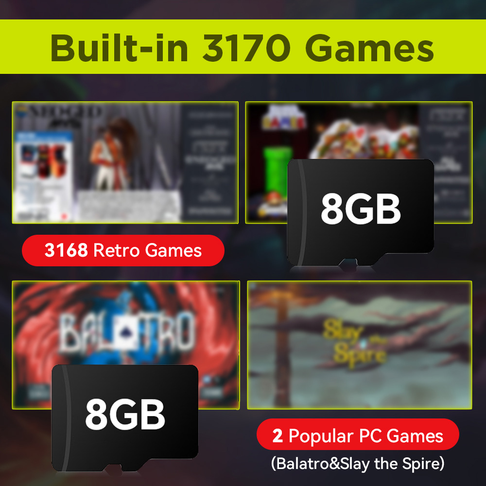 8GB ゲーム TF カード 3170 レトロ/PC ゲーム - Laptop Gaming Console のレビューと価格