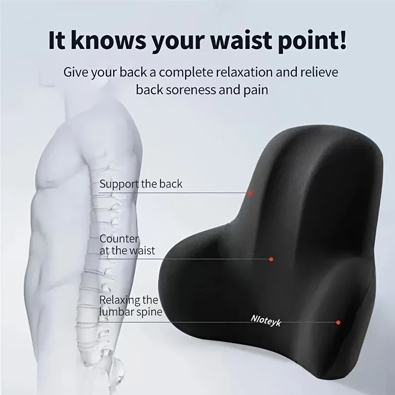 1個入り メモリーフォーム腰椎サポートクッション 腰枕 痛み - Gaming Chair Cushion のレビューと価格